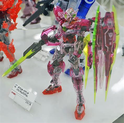 GUNDAM GUY Gunpla Expo Exclusive RG 1 144 00 Qan T Trans Am Clear