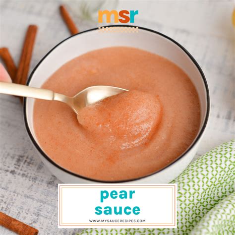 Best Pear Sauce Recipe So Easy To Make And Only 5 Ingredients