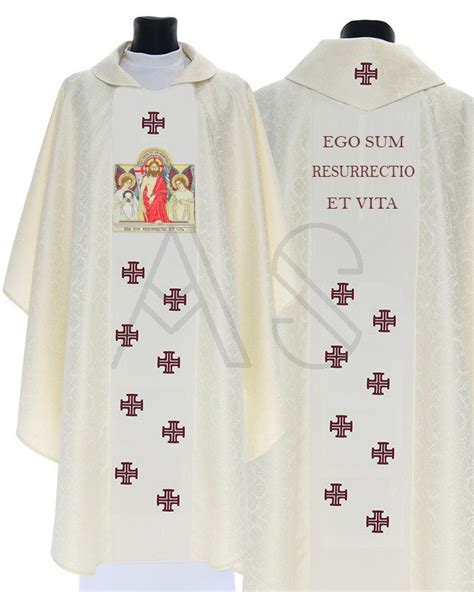 Casulla gótica Jesús Resucita 425 K25 ES Ars Sacra