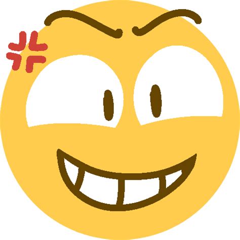 Angry Smile Discord Emoji