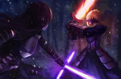 Saber Alter vs Lightsaber : fatestaynight