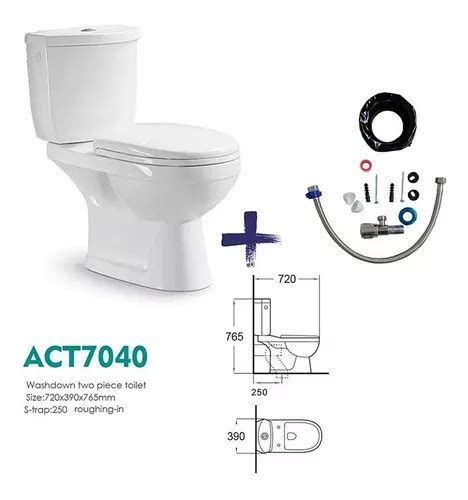 Wc Piezas Dechaus Descarga Cm Act Kit Instalacion Cuotas