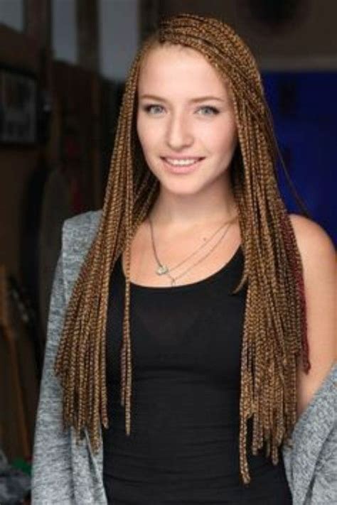 Seductive Box Braids For The White Female New Natural Hairstyles