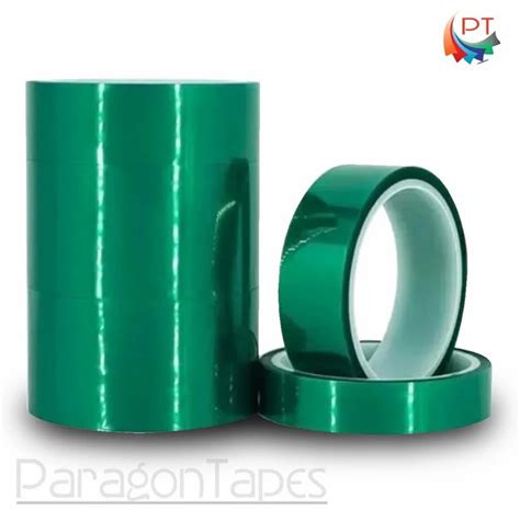 Green Polyester High Temperature Powder Coating Tapes At Piece