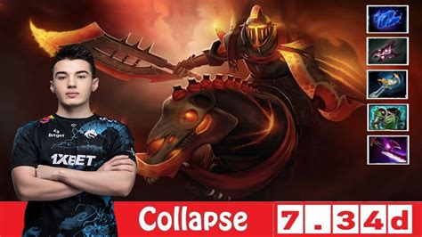 DOTA 2 TSpirit Collapse The CHAOS KNIGHT OFFLANE 7 34d 2 YouTube