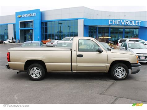 2004 Sandstone Metallic Chevrolet Silverado 1500 Regular Cab 91642762