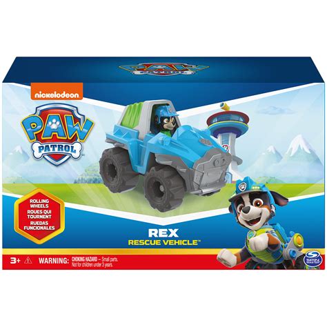 Snapklik Paw Patrol Rexs Dinosaur Rescue Vehicle