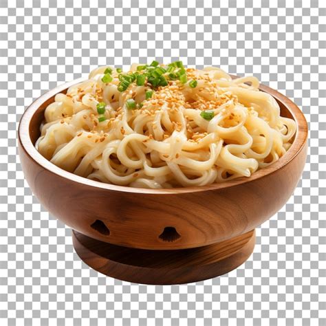 Premium PSD Noodles In A Bowl On Transparent Background