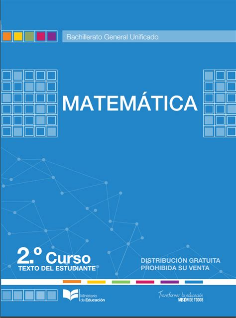 Libro De Texto De Matematicas 2 BGU Bachillerato 2021