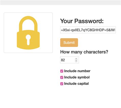 Github Fancystacks Passwordgenerator A Safe And Secure Way To