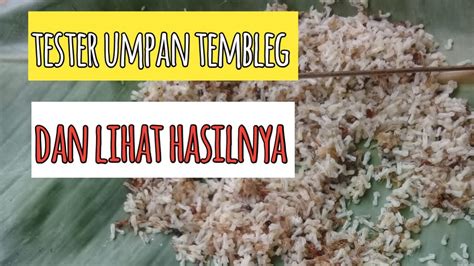 TES UMPAN TEMBLEG ESSEN OPLOSAN YouTube