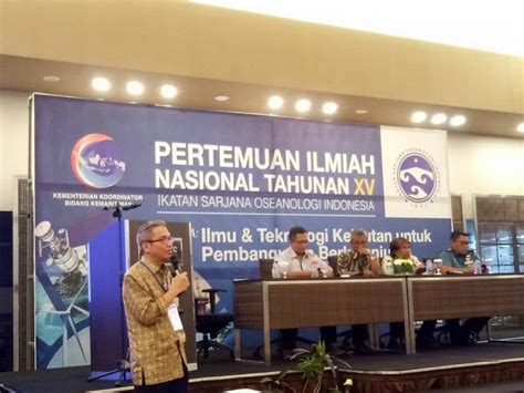 Pertemuan Ilmiah Nasional Tahunan Ke Xv Ikatan Sarjana Oseanologi