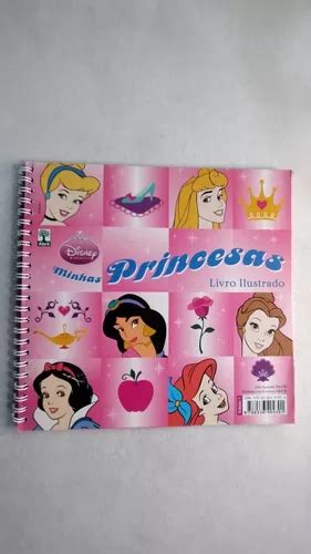 Lbum De Figurinhas Minhas Princesas Disney Cromo Colado