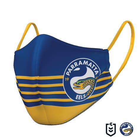 Parramatta Eels Face Mask The Mask Life