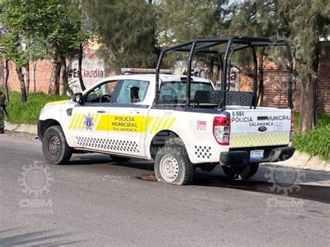 Despu S De Un Enfrentamiento A Balazos Polic A Municipal De Salamanca