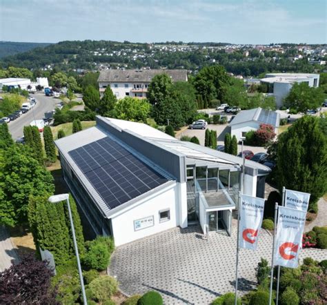 Grüner Strom vom Bürodach Unsere neue PV Anlage Kreisbau Calw