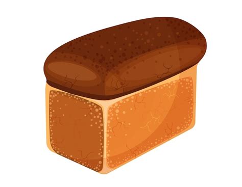 Premium Vector Bread Isolated Vector Illustration