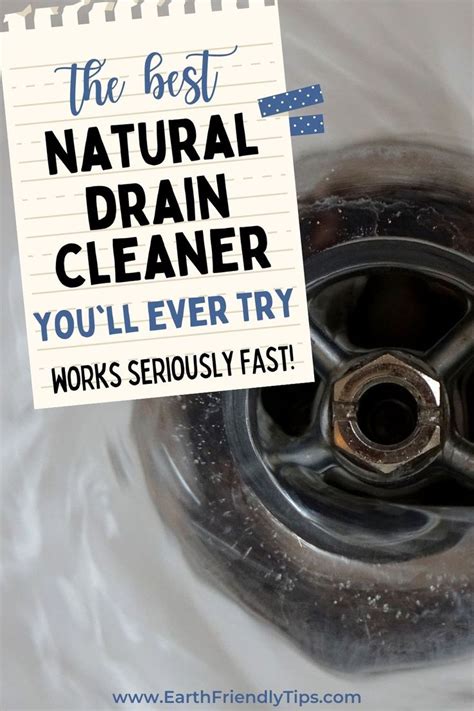 Best Natural Drain Cleaner Earth Friendly Tips Natural Drain