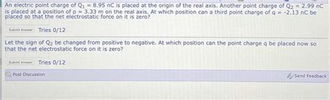 Solved Four Identical Point Charges Of Q 4 45 NC Are At Chegg