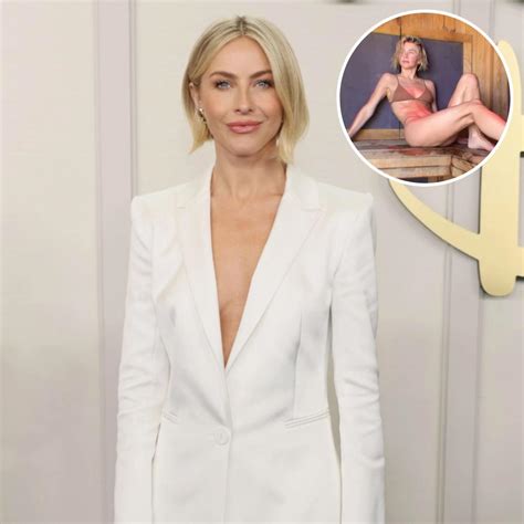 Julianne Hough Rocks Nude Thong Bikini While Showing Off Sizzling Sauna Stretches