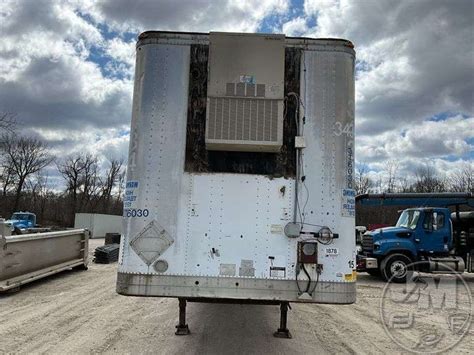 1991 Fruehauf Trailer Corp 48x102 Refrigerated Van Trailer Vin