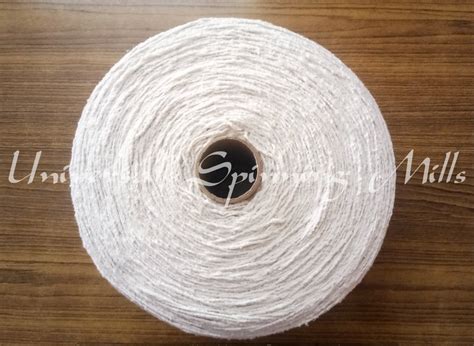 Ring Spun Raw Full Bleach Combed Cotton Yarn For Textile Industry