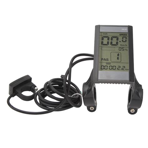 Electric Bike Lcd Display Meter 24v 36v 48v Waterproof Multifunctional 22 2mm S830 Lcd Display