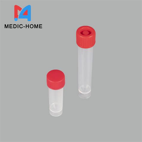 Virus Transport Medium Throat Nylon Flocked Swab Sample Collection Tube