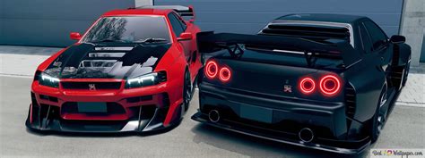 Nissan Skyline 2022 Red