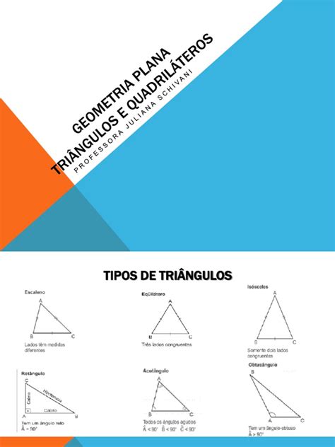 2 GEOMETRIA PLANA - Triangulos e Quadrilateros | PDF | Triângulo ...