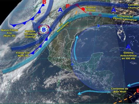 Clima México hoy 22 de febrero de 2023 Se preven lluvias y entrada del