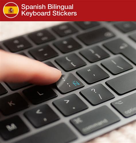 Spanish Keyboard Stickers | Keyshorts