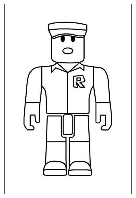 Desenhos De Roblox Para Colorir E Imprimir Tudo Para Colorir