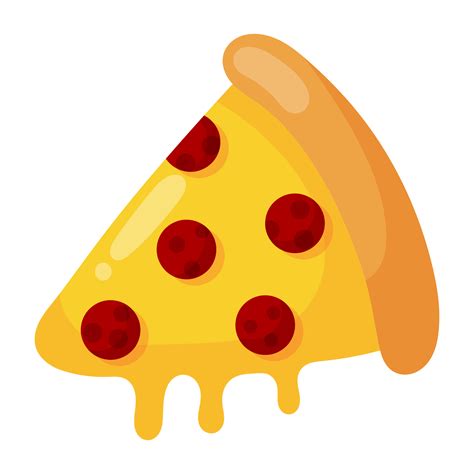 Cone De Fatia De Pizza Png