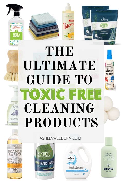 The Ultimate Non Toxic Cleaning Product Guide