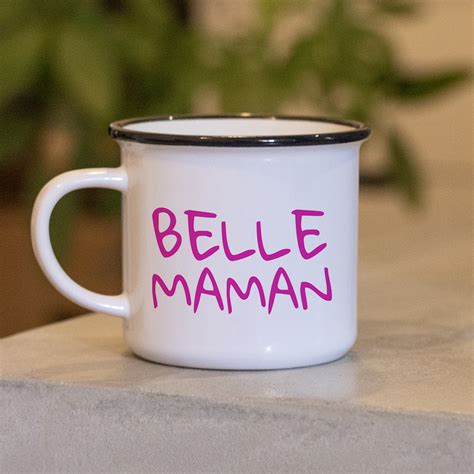 Mug émail ou céramique Belle Maman Bibiche fait son cirque