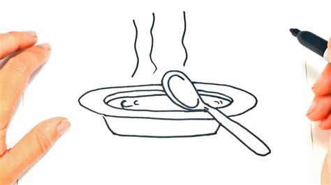 How To Draw A Plate Of Food