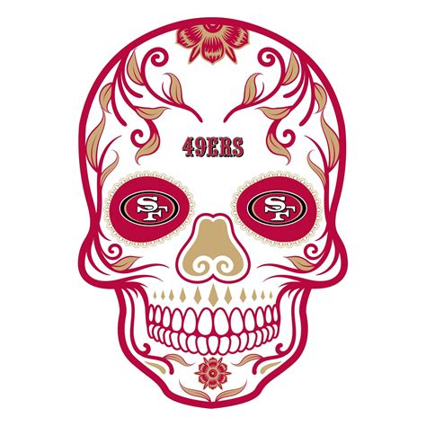 San Francisco 49ers: 2022 Skull Outdoor Logo - Officially Licensed NFL in 2022 | Outdoor logos ...