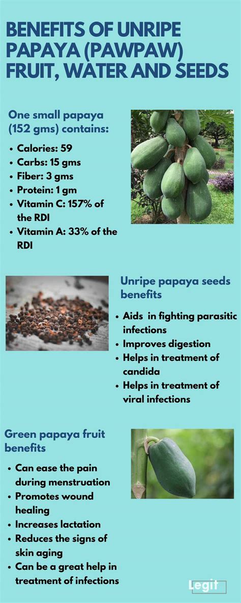 Benefits Of Unripe Papaya Pawpaw Fruit Water And Seeds Legit Ng