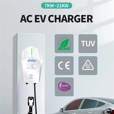 21kw شاحن السيارة الكهربائية سريع Wallbox Evs Ac Ev شاحن Ev الشحن