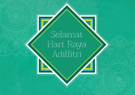 Free Printable Hari Raya Floral Pattern Creative Center