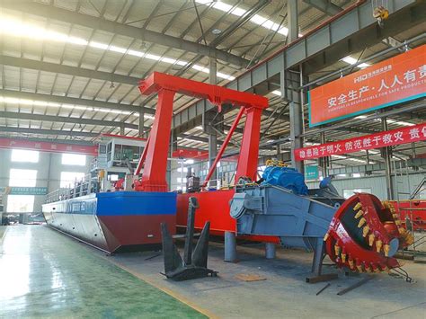 Supply HID A New Building Cutter Suction Dredger Completed Full Testing