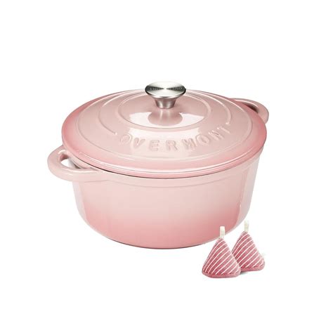 Overmont Enameled Cast Iron Dutch Oven Overmontoutdoor