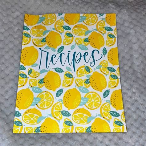 June And Lucy Kitchen Create Your Own Recipe Book With Index Poshmark