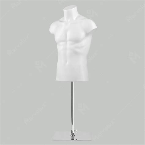 Mens Torso Satin White Marvelux Mannequins China