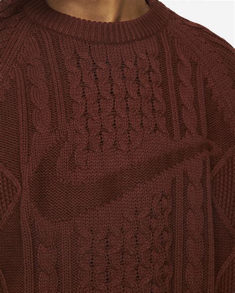 Nike Sportswear Mens Cable Knit Jumper Nike Ro