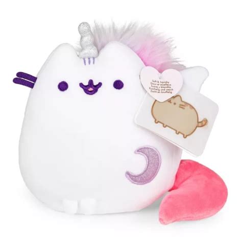 Gund Super Pusheenicorn Squisheen Sitting Pose Pusheen Unicorn White