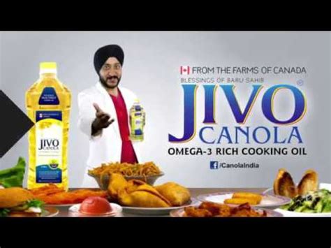 Jivo Canola Rich Cooking Oil The Fight Between Food Your Body Is