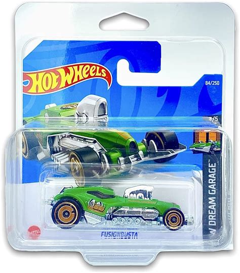 Hot Wheels Fusionbusta Green 3 5 HW Dream Garage 2022 84 250 Short