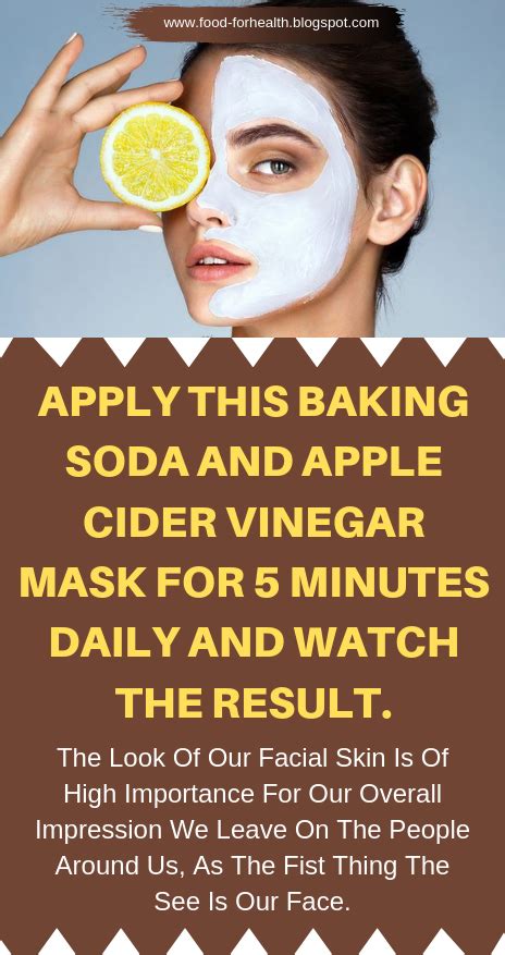 Apply This Apple Cider Vinegar Mask To Your Face And Watch What Happens